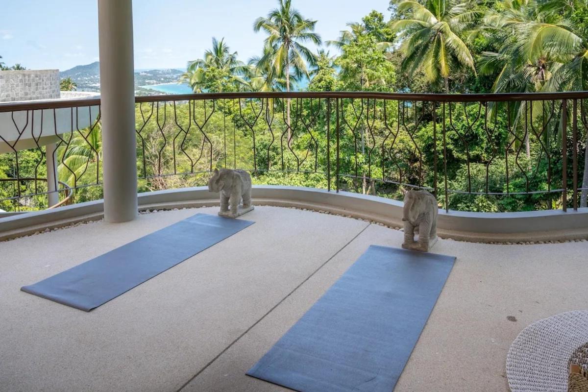 Villa Lola 2Br - Private Infinity Pool & Sea View Bãi biển Chaweng Ngoại thất bức ảnh