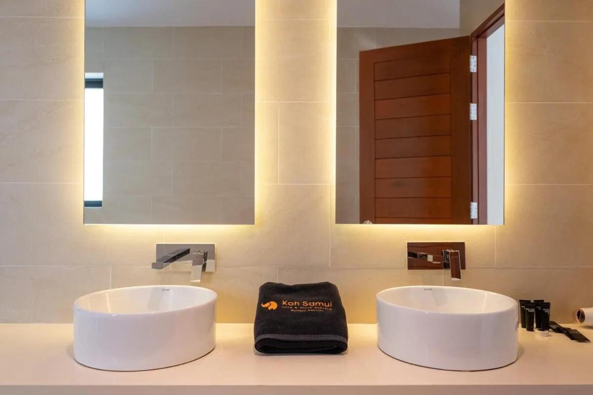 Villa Lola 2Br - Private Infinity Pool & Sea View Bãi biển Chaweng Ngoại thất bức ảnh