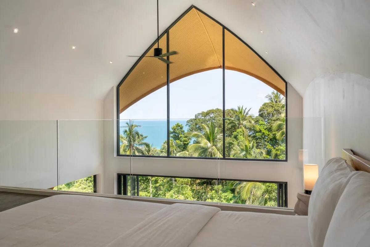 Villa Lola 2Br - Private Infinity Pool & Sea View Bãi biển Chaweng Ngoại thất bức ảnh