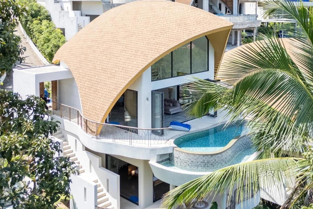 Villa Lola 2Br - Private Infinity Pool & Sea View Bãi biển Chaweng Ngoại thất bức ảnh