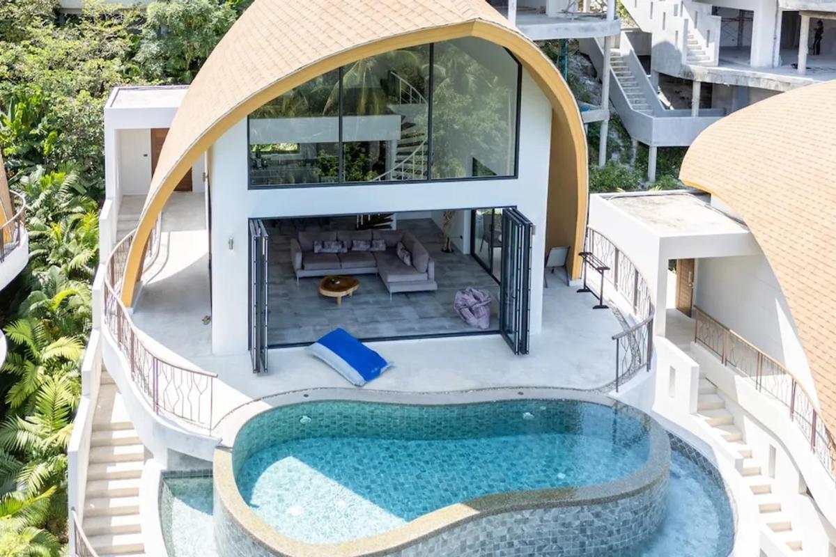 Villa Lola 2Br - Private Infinity Pool & Sea View Bãi biển Chaweng Ngoại thất bức ảnh
